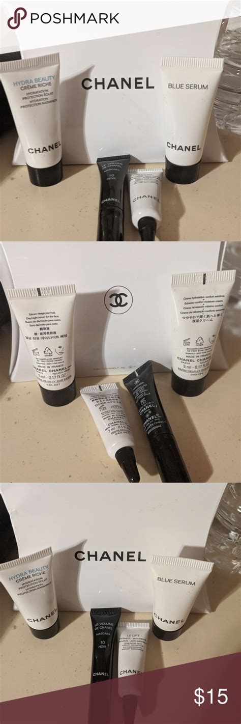 Chanel makeup samples